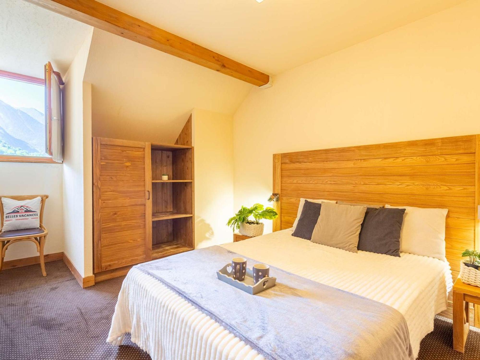 Appartement De 70 M² Au Centre-Ville Avec Piscine, Hammam, Sauna Et Balcon Bien Expose - Fr-1-296-392 Saint-Lary-Soulan Exteriér fotografie