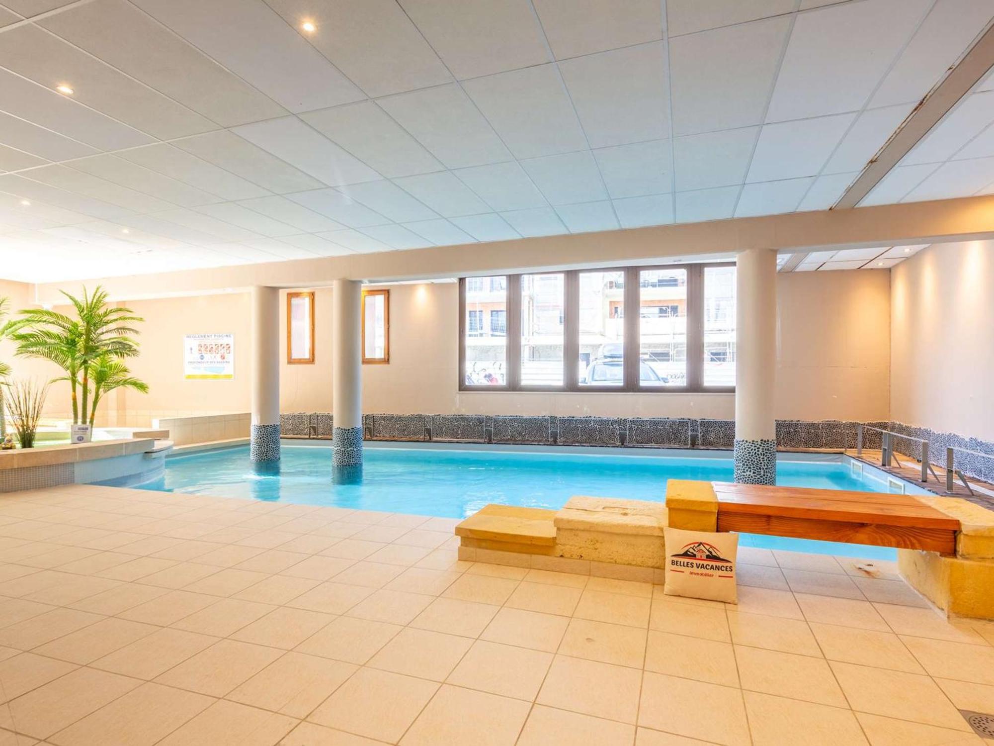 Appartement De 70 M² Au Centre-Ville Avec Piscine, Hammam, Sauna Et Balcon Bien Expose - Fr-1-296-392 Saint-Lary-Soulan Exteriér fotografie